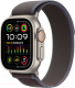 Умные часы Apple Watch Ultra 2 LTE 49mm (титановый корпус/черно-синий, нейлоновый ремешок) - 