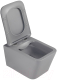 Миниатюра изображения товара Унитаз подвесной Abber Rechteck AC1201MG (серый матовый)