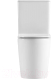 Миниатюра изображения товара Унитаз приставной Abber Bequem AC1112TMW (белый матовый)