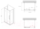 Миниатюра изображения товара Душевой уголок Abber Schwarzer Diamant AG30130H-S100-S100