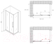 Миниатюра изображения товара Душевой уголок Abber Schwarzer Diamant AG30140H-S100