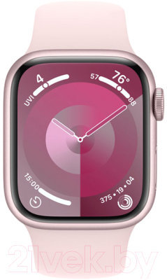 Умные часы Apple Watch Series 9 GPS 45mm (розовый, ремешок M/L)