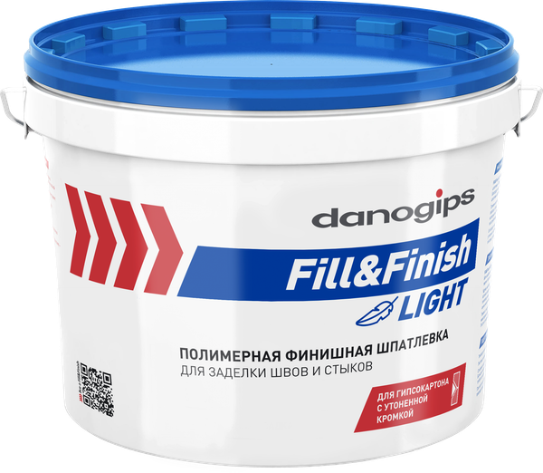 Шпатлевка готовая Danogips Fill&FinishLight (12.3кг)