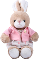 Мягкая игрушка Milo Toys Little Friend Зайка в платье и розовой кофточке / 9905660 - 