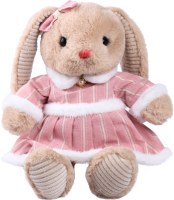 Мягкая игрушка Milo Toys Little Friend Зайка в розовом платье / 9905645 - 