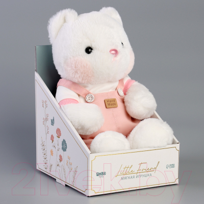 Мягкая игрушка Milo Toys Little Friend Медведь / 9905632 (розовый)