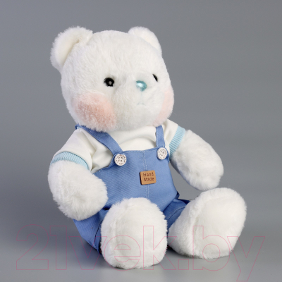Мягкая игрушка Milo Toys Little Friend Медведь в синем комбинезоне / 9905631