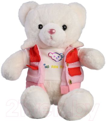 Мягкая игрушка Milo Toys Little Friend Мишка в розовой курточке / 9905633