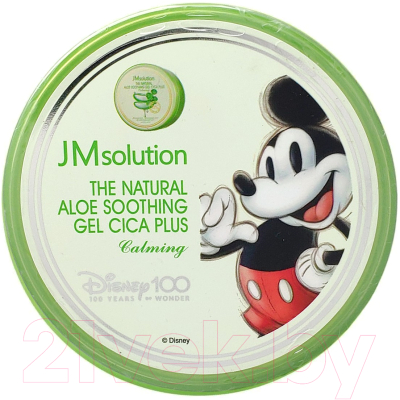 Гель для лица JMsolution Disney100 Mickey The Natural Aloe Soothing Gel Plus Calming (300мл)