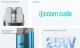 Миниатюра изображения товара Электронный парогенератор VooPoo Vmate Pro 900mAh (3мл, розовый/фиолетовый)