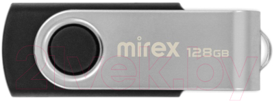 Usb flash накопитель Mirex Swivel Black 128Gb (13600-FMURS128)