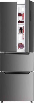 Холодильник с морозильником TECHNO FS4-36 BI