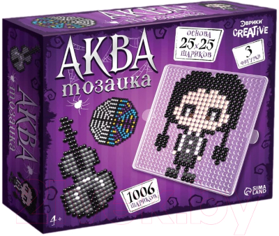 Развивающая игра Эврики Аквамозаика. Мрачные истории / 9900635 (1006шт)