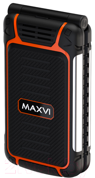 Мобильный телефон Maxvi E 10 (оранжевый)