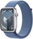 Умные часы Apple Watch Series 9 GPS 41mm (Silver, плетеный ремешок) - 
