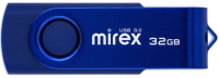 Usb flash накопитель Mirex Swivel Deep Blue 32GB (13600-FM3BSL32) - 