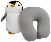 Мягкая игрушка Swed house Kraka Пингвин 34.37.5192 (черно-белый) - 
