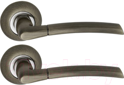 Ручка дверная VERDI 11АВ/70 завертка (бронза, механизм L70)