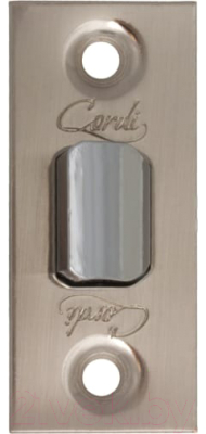 Ручка дверная VERDI 12SN/45 (белый никель, механизм С45)