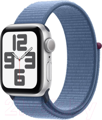 Умные часы Apple Watch SE 2 GPS 40mm (серебристый, ремешок S/M)