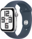 Умные часы Apple Watch SE 2 GPS 40mm (серебристый/синий ремешок S/M) - 