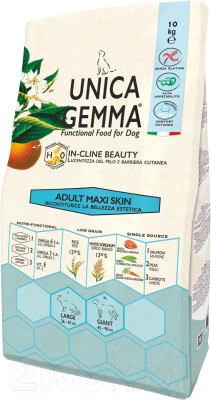 Сухой корм для собак Unica Gemma Adult Maxi Skin (10кг)