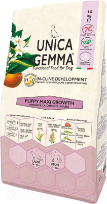 Сухой корм для собак Unica Gemma Growth Puppy Maxi (10кг)