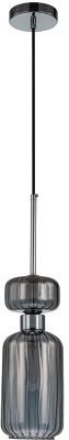 Потолочный светильник ESCADA Gloss 1141/1S (Chrome/Smoke)