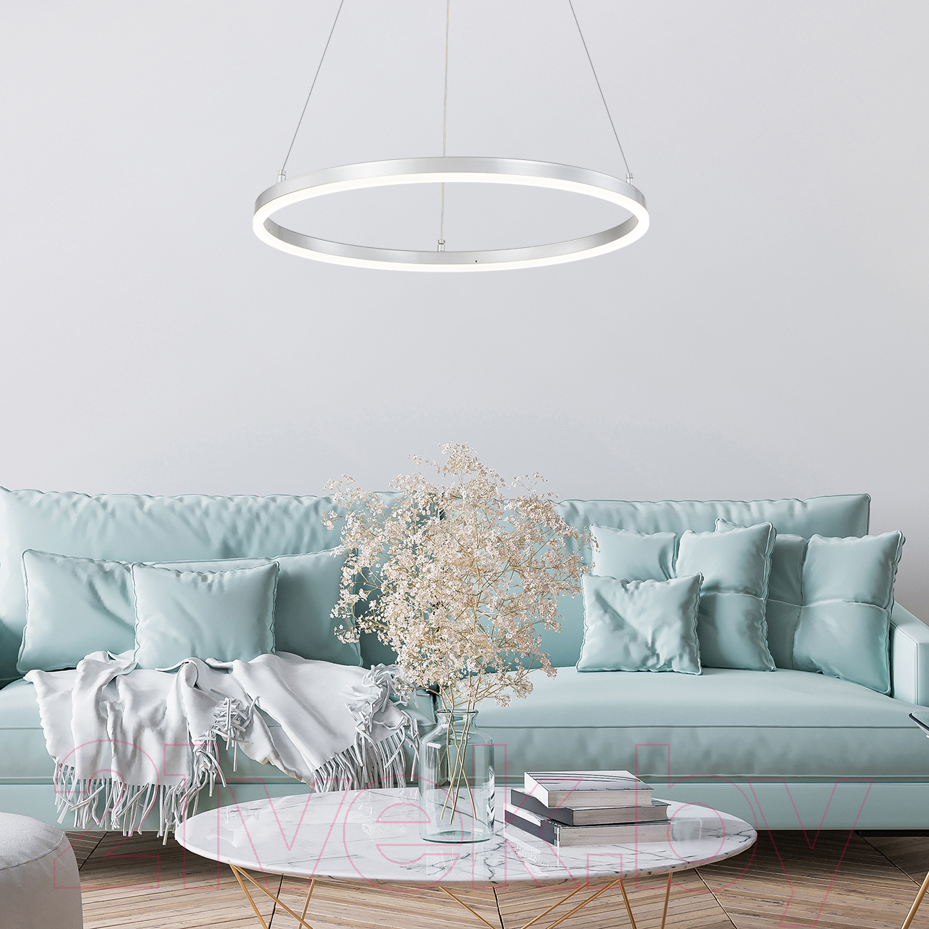 Потолочный светильник ESCADA Void 10254/1LED (Silver APP) — фото 6