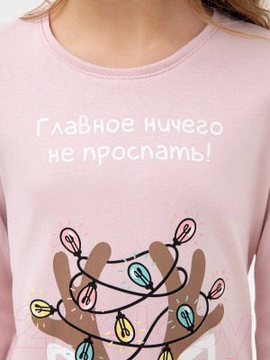 Пижама детская Mark Formelle 567722 (р.152-76, светло-розовый/сладости на розовом)