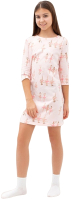 Сорочка детская Mark Formelle 577720 (р.140-68, балерины на розовом) - 