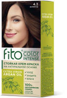 Крем-краска для волос Fito Косметик Fito Color Intense Стойкая 4.3 (115мл, шоколад) - 
