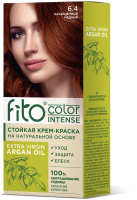 

Крем-краска для волос, Fito Color Intense Стойкая 6.4