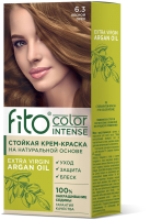 Крем-краска для волос Fito Косметик Fito Color Intense Стойкая 6.3 (115мл, лесной орех) - 