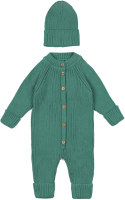 Комбинезон для малышей Amarobaby Pure Love Tot / AB-OD22-PLT501/13-56 (зеленый, р.56) - 