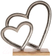 Статуэтка Eglo Сердца Tomamae 427328 (алюминий/дерево, никель/натуральный) - 