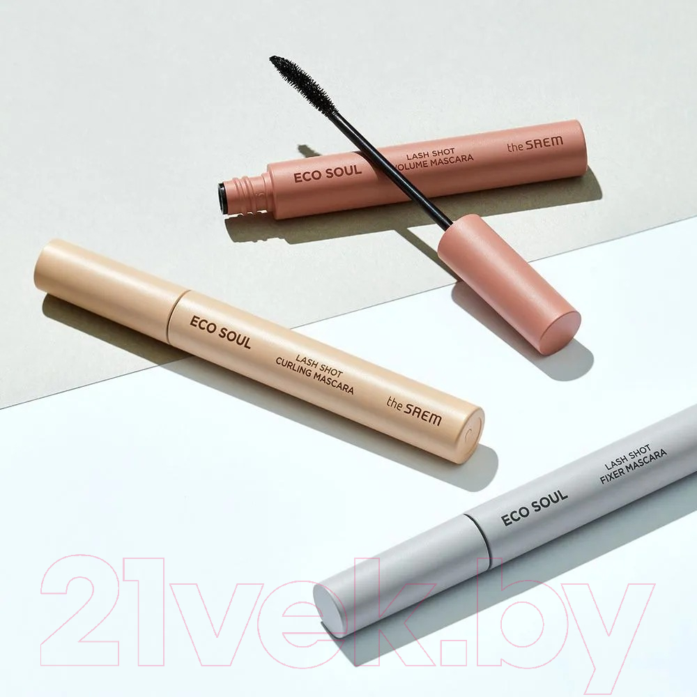 Тушь для ресниц The Saem Eco Soul Lash Shot Fixer Mascara