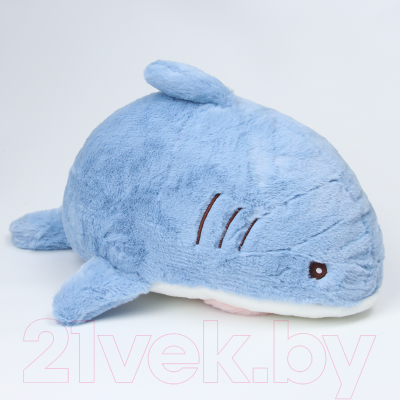 Мягкая игрушка Sima-Land Кот в костюме акулы / 10126921 (синий)
