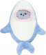 Мягкая игрушка Sima-Land Кот в костюме акулы / 10126921 (синий) - 
