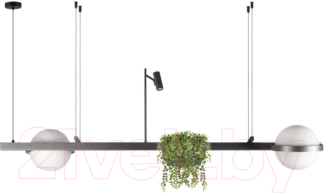 Потолочный светильник Loftit Jardin 10121/D (Dark Grey)