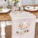 Миниатюра изображения товара Дорожка на стол Этель Пасхальные куличи / 4778278 (40x146)
