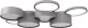 Потолочный светильник Loftit Pin 10317/7 (Grey) - 
