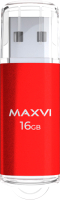 Usb flash накопитель Maxvi MP 16GB 2.0 (красный) - 