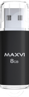 Usb flash накопитель Maxvi MP 8GB 2.0 (черный) - 