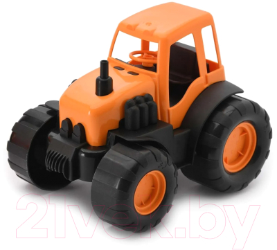 Трактор игрушечный Zebra Toys С прицепом / 15-10174-О