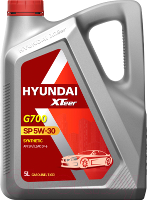 Моторное масло Hyundai XTeer Gasoline G700 5W30 / 1051135 (5л)