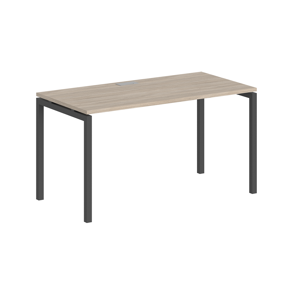 Письменный стол Norden 140x60x75 / SG.202.OL.44.AN (антрацит/дуб светлый)