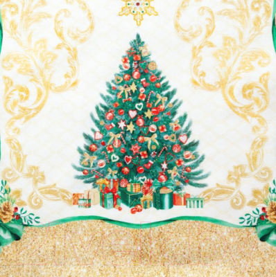Дорожка на стол Этель Golden Christmas / 5135208 (40x147)