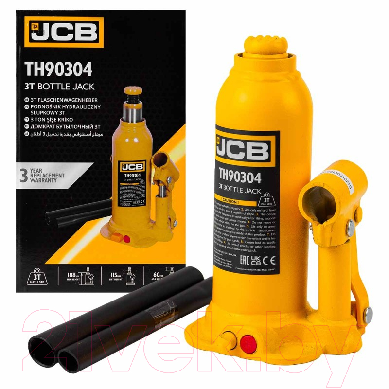 Бутылочный домкрат JCB TH90304