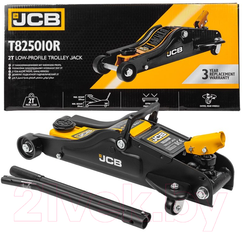 Подкатной домкрат JCB T825010R (58026) — фото 7